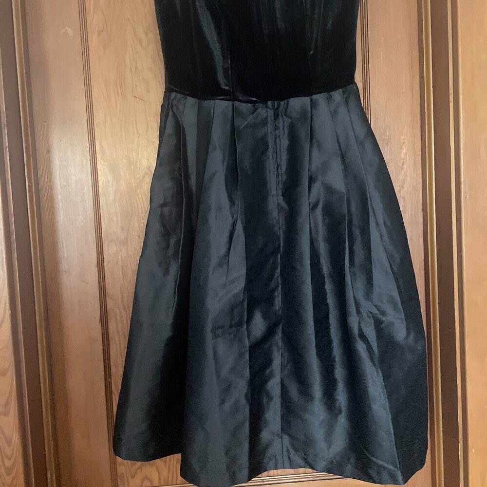 Velvet Sleeveless Midi Dress Woman Slim Evening Party Dress Gothic Small - Picture 3 of 7